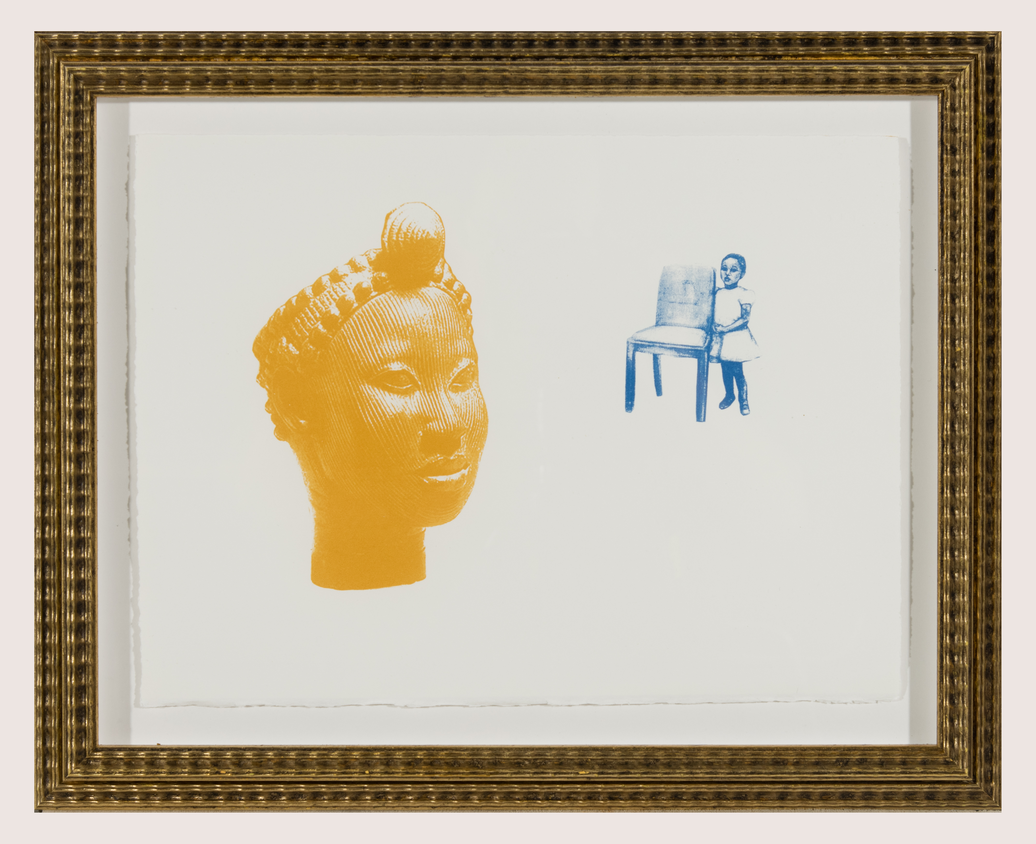 Valda Jackson (V) Waitingfull Framed